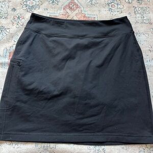 Duluth Trading Co Black Athletic Skort High Waisted Size L - Pickleball